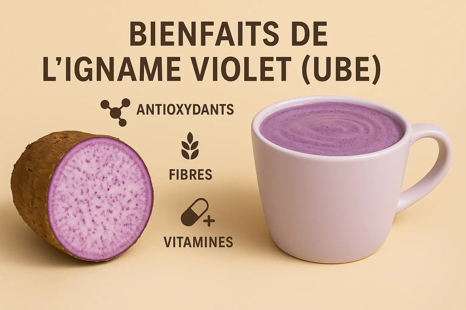 Bienfaits de l'igname violet