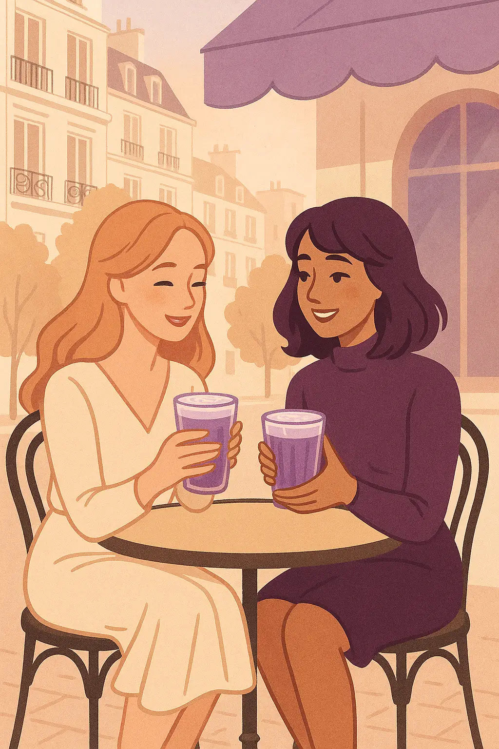 Avis clients latte violet
